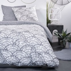 Parure de lit - TODAY - Sunshine - 116549 - 2 personnes - 240x260cm - Coton -...