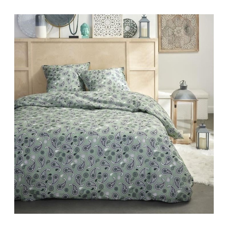 Parure de lit 2 personnes - TODAY - Sunshine 16.14 - 240 x 260 cm - 100% Coto...