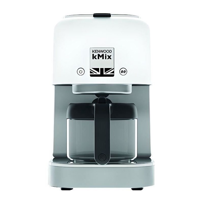 Cafetiere filtre kMix - KENWOOD - COX750WH - 1200 W - Blanc - 8 tasses - Séle...