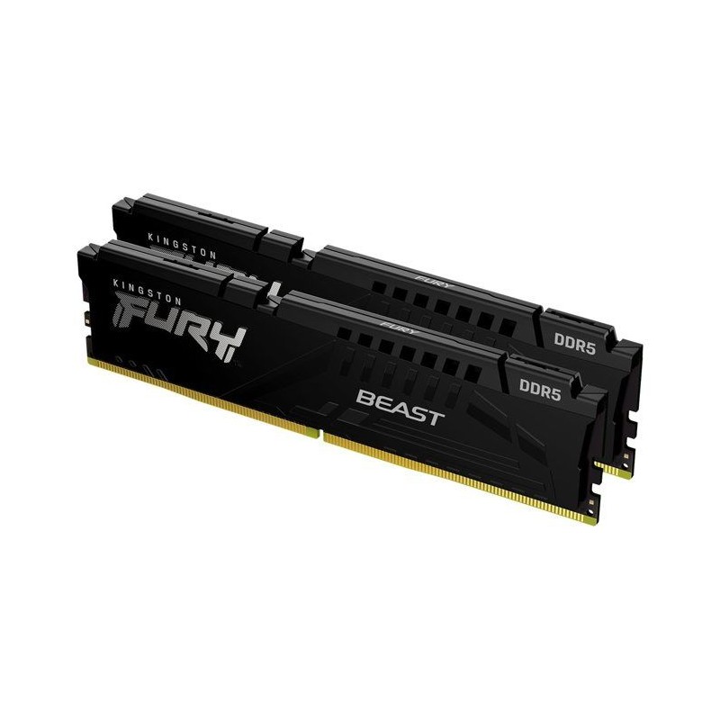 Mémoire RAM - KINGSTON - FURY Beast - 16 Go (2 x 8 Go) - DDR5 - 6000 MHz CL36