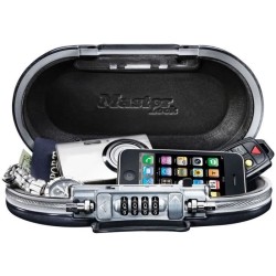 Mini Coffre-fort Portable - MASTER LOCK - 5900EURD - Avec Câble - Combinaison...