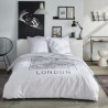Parure de lit - TODAY - JAVA - 2 personnes - 240x220 cm - Coton - Imprimé Lon...