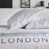 Parure de lit - TODAY - JAVA - 2 personnes - 240x220 cm - Coton - Imprimé Lon...