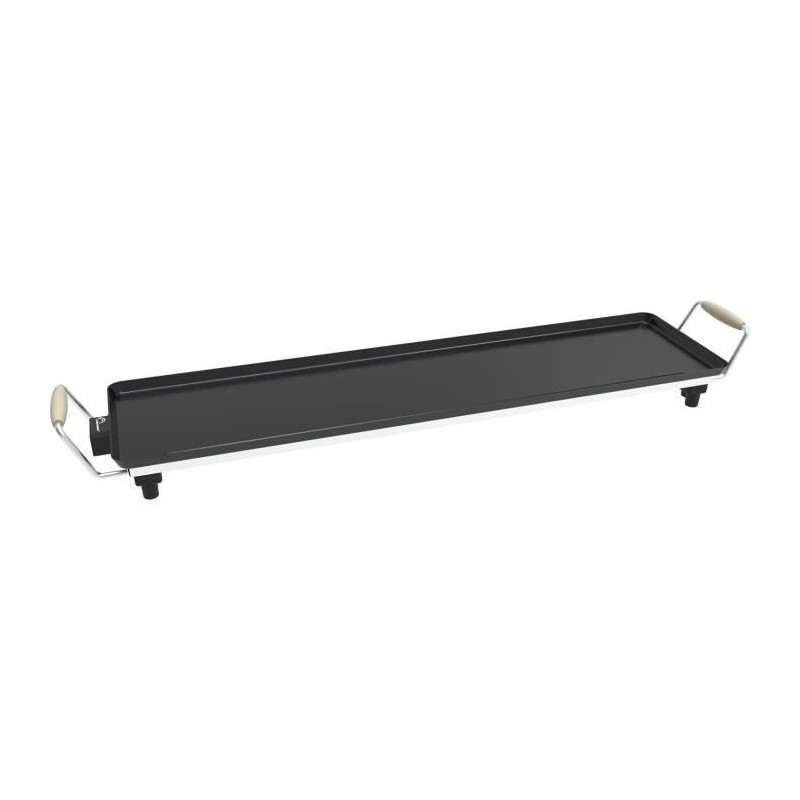 Plancha électrique LITTLE BALANCE - Wood 90 - Surface cuisson 90x23cm - Revet...