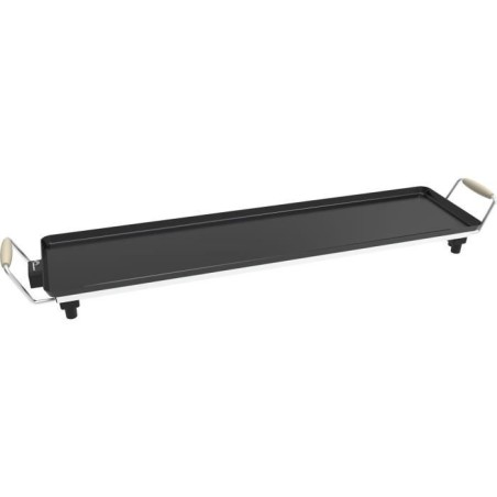 Plancha électrique LITTLE BALANCE - Wood 90 - Surface cuisson 90x23cm - Revet...