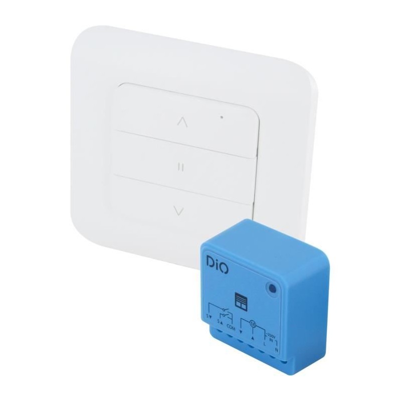 Kit interrupteur volet + module volet - DIO CONNECTED HOME - DiO (433Mhz/ZB/BLE)
