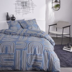 Parure de lit 2 personnes - TODAY - Sunshine 15.26 - 220 x 240 cm - 100% Coto...