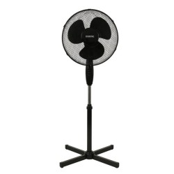 Ventilateur de pied - OCEANIC - 45 W - Ø 41 cm - 3 vitesses - Oscillant - Inc...