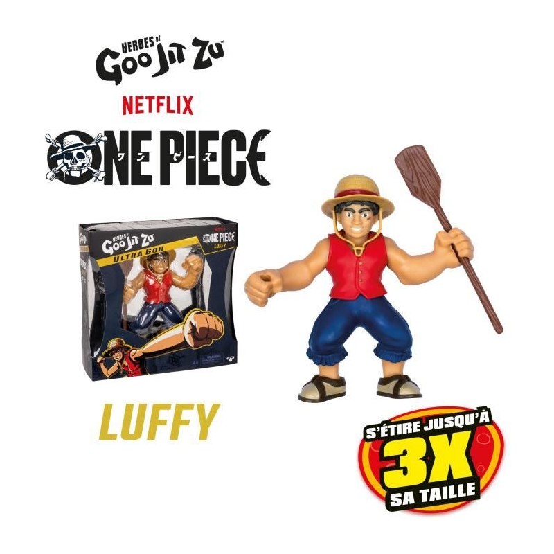 Ultragoo Luffy 17cm - HERoeS OF GOO JIT ZU - ONE PIECE - Figurine extensible ...