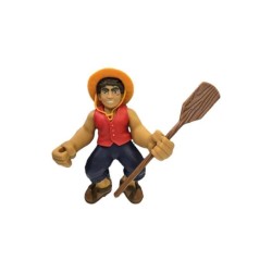 Ultragoo Luffy 17cm - HERoeS OF GOO JIT ZU - ONE PIECE - Figurine extensible ...