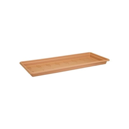 ELHO Soucoupe pour jardiniere Green Basics 100 - Terre cuite doux - XXL - Ext...