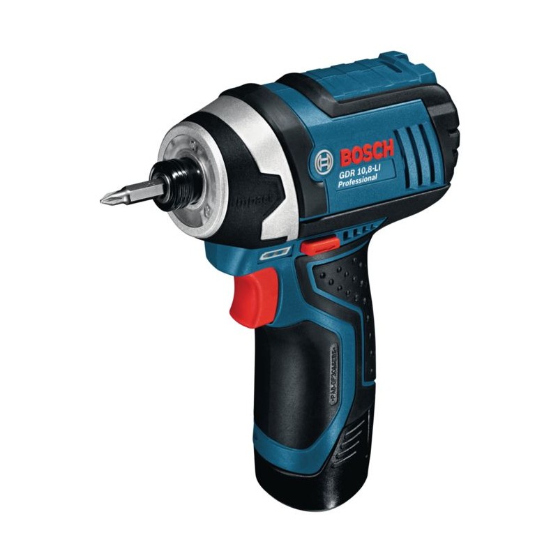Visseuse a chocs Bosch Professional GDR 12V-105 + 2 batteries 2,0Ah + LBOXX 2...