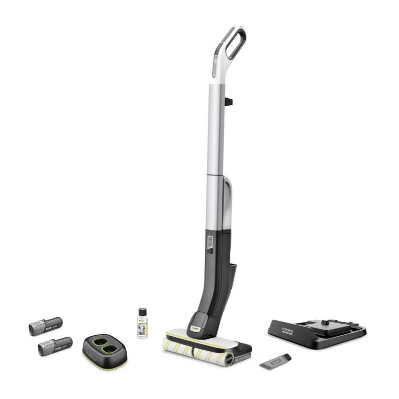 KARCHER FC 4-4 - Nettoyeur de sols - Récupere les saletés seches et humides e...