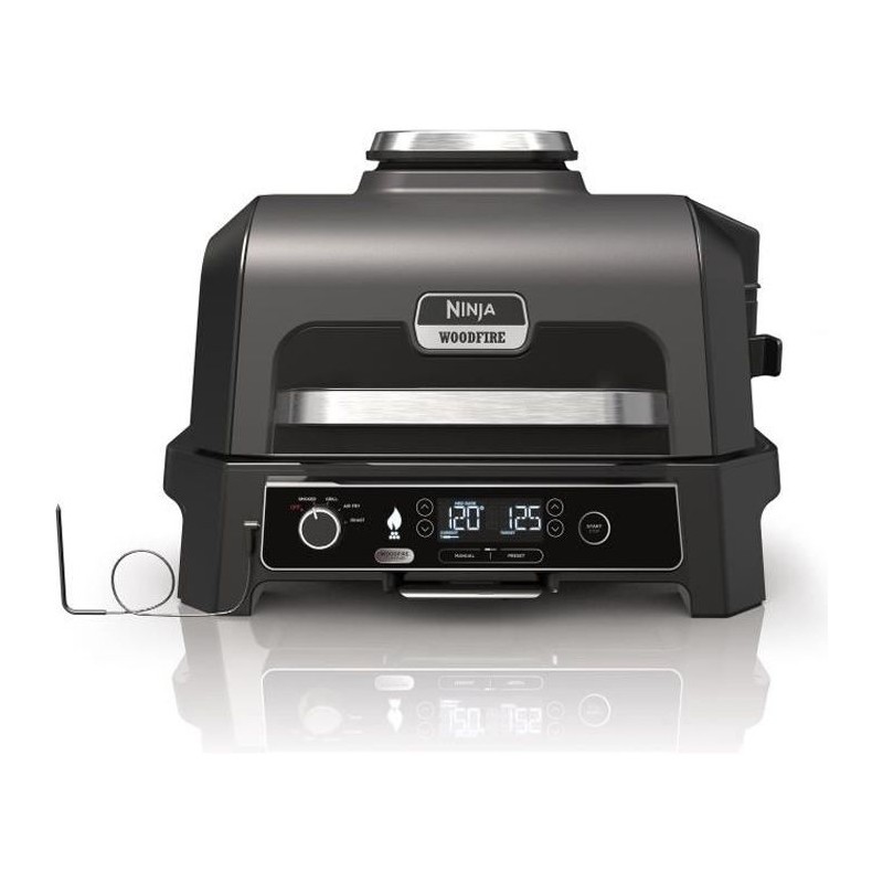 Barbecue électrique et fumoir NINJA - Woodfire Pro XL OG850EU - 4 programmes ...