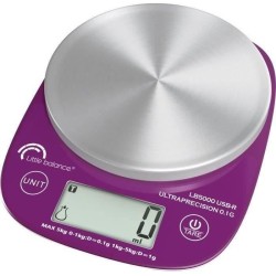 Balance culinaire - LB 5000 Pro Inox 5.1 - Ultraprécision - USB - Réparable L...