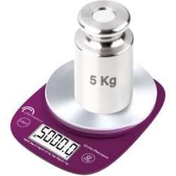 Balance culinaire - LB 5000 Pro Inox 5.1 - Ultraprécision - USB - Réparable L...