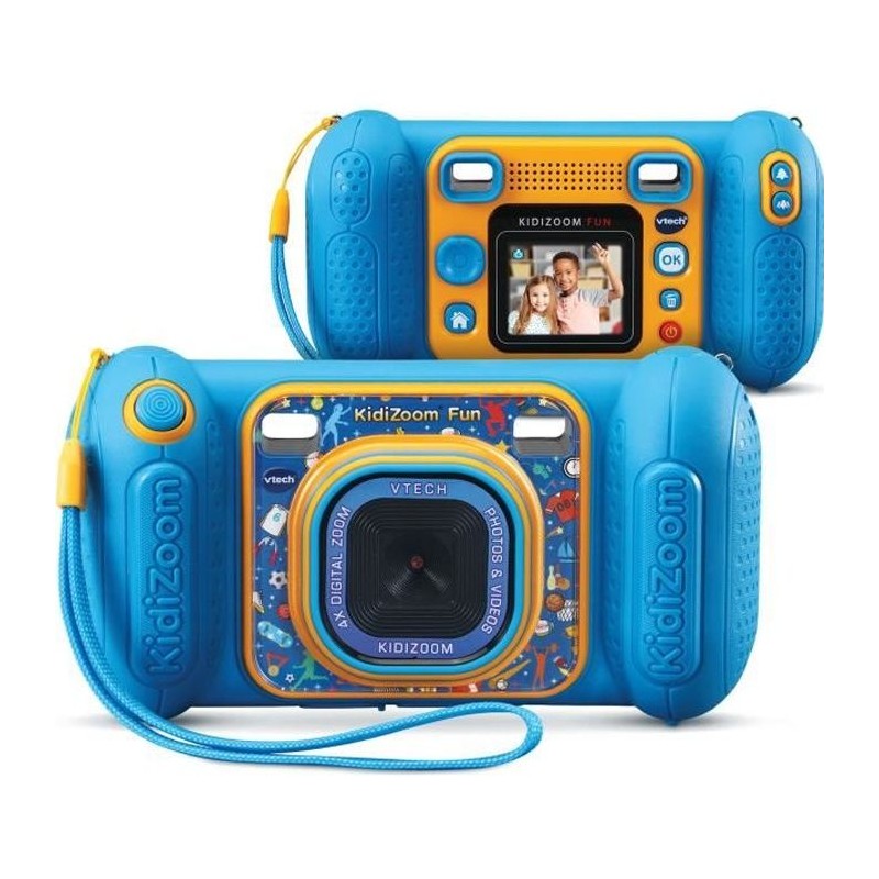 Appareil photo numérique 9 en 1 pour enfants - VTECH - Kidizoom Fun Bleu - Mi...
