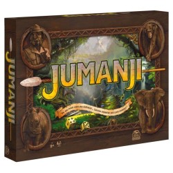 Jumanji le jeu - SPIN MASTER - Edition Rétro - Jeu de plateau pour