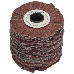 Rouleau flexible PRR 60mm G80 - BOSCH - Ponçage bois, métal et matiere synthé...
