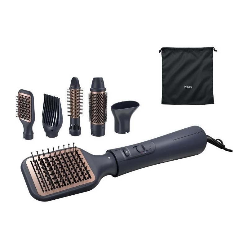 Brosse soufflante - PHILIPS - BHA530/00 - Brillance - 1000 W - 2 vitesses
