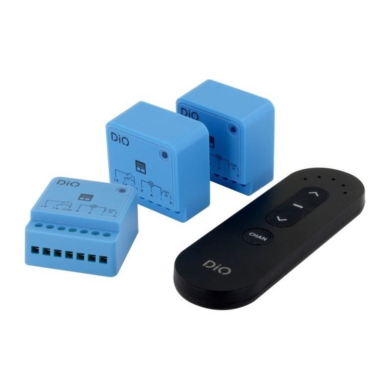 Kit 3 modules volet - DIO CONNECTED HOME - DiO (433Mhz/ZB/BLE)  et TC DiO
