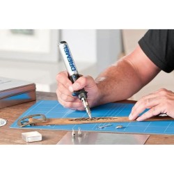 Set de 4 embouts de pyrogravure DREMEL 204 - Pour fer a souder a gaz Dremel V...