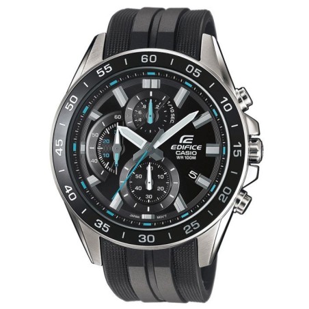 Montre en résine - EDIFICE - CASIO - Noir - Quartz - Verre minéral - Homme