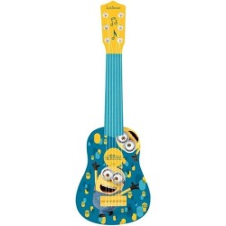 Lexibook, Les Minions, Ma premiere Guitare pour Enfant, 6 Cordes en Nylon, 53...