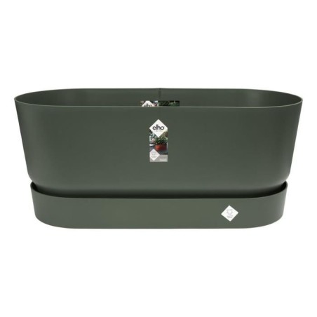 ELHO Jardiniere avec roues Greenville Terrasse 80 - L 35 x W 78 x H 33.5 cm- ...
