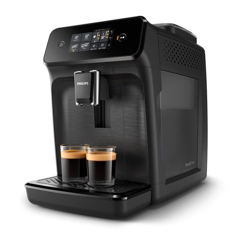 Machine a café Expresso broyeur - Philips - Avec mousseur - EP1200 - Noir