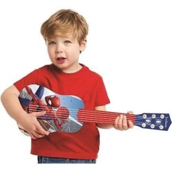 Lexibook, Spiderman, Ma premiere Guitare pour Enfant, 6 Cordes en Nylon, 53 c...