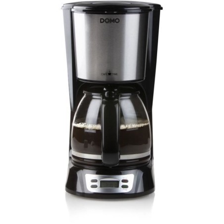 Cafetiere Filtre - DOMO - DO708K - 1000 W - 1,5 L - 12 tasses - Ecran LCD - M...