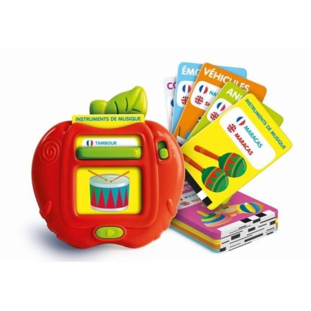 CLEMENTONI - Mes 100 premiers mots Bilingue - Jouets éducatifs - 2 modes de j...