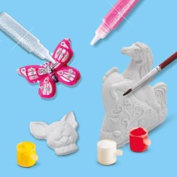 Moulage et peinture - 3 en 1 - SES Creative - Hobby Pink - 12