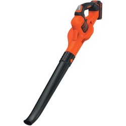 Souffleur sans fil BLACK+DECKER - GWC1820PC - 18V -Débit d'air de 209km/h - A...