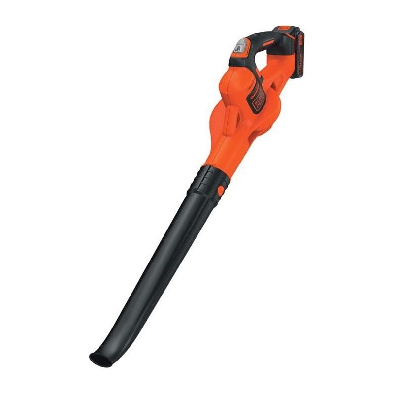 Souffleur sans fil BLACK+DECKER - GWC1820PC - 18V -Débit d'air de 209km/h - A...