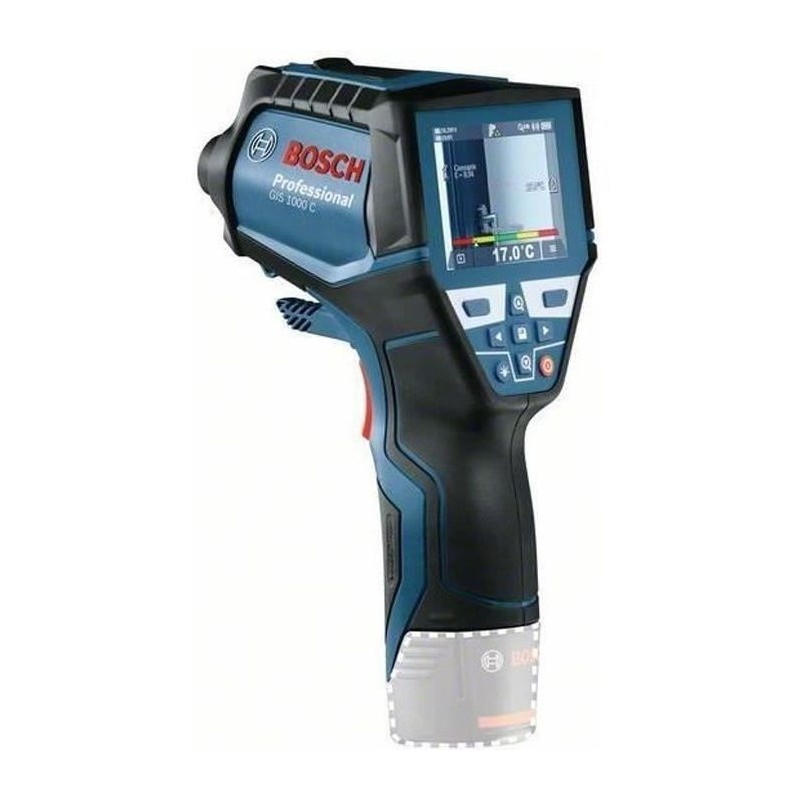 Détecteur thermique Bosch Professional GIS 1000 C  Bluetooth - avec LED (sans...