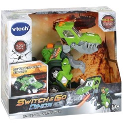 VTECH - Switch & Go Dinos - Drex, Super T-Rex (Jeep) - T-Rex