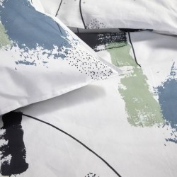 Parure de lit 2 personnes - TODAY - Sunshine 16.2 - 220 x 240 cm - 100% Coton...