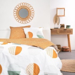 Parure de lit - TODAY - Sunshine - 2 personnes - 260x240cm - Coton - Autres m...
