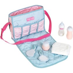 Sac a langer pour poupons Princess Coralie - KLEIN - 7 accessoires de puéricu...