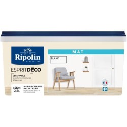 RIPOLIN ESPRIT DECO  BLANC...