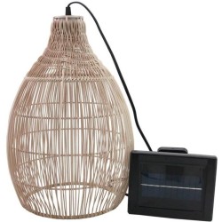 Suspension solaire - LUMISKY - HOLIDAY - H42 cm - Boheme naturel style vanner...
