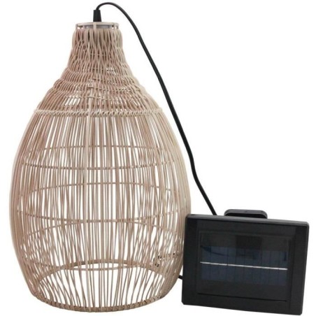 Suspension solaire - LUMISKY - HOLIDAY - H42 cm - Boheme naturel style vanner...
