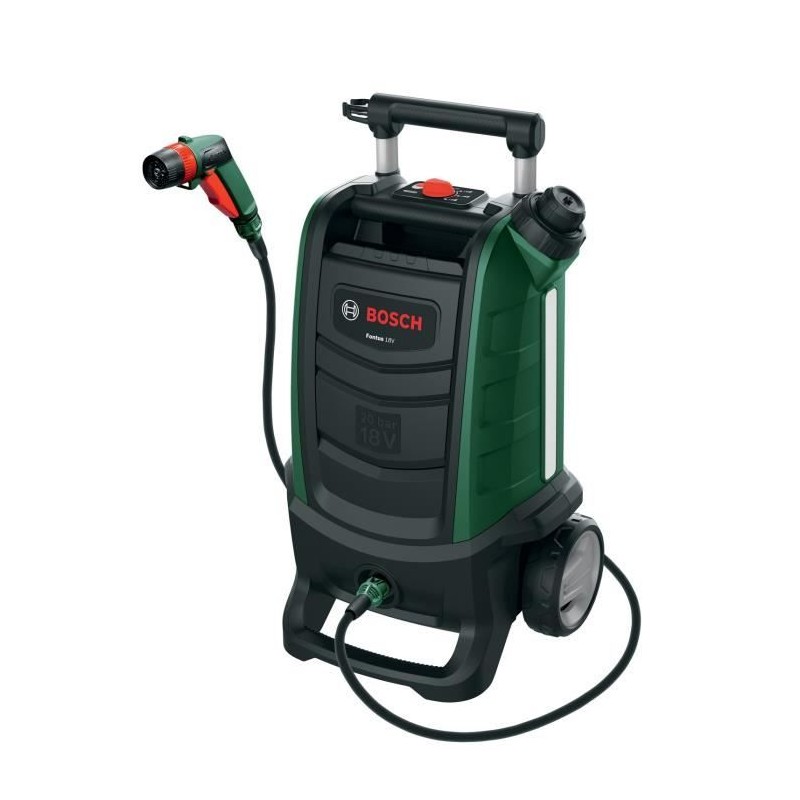 Nettoyeur haute-pression Bosch - Fontus 18 Gen2 - Pression réglable - Batteri...