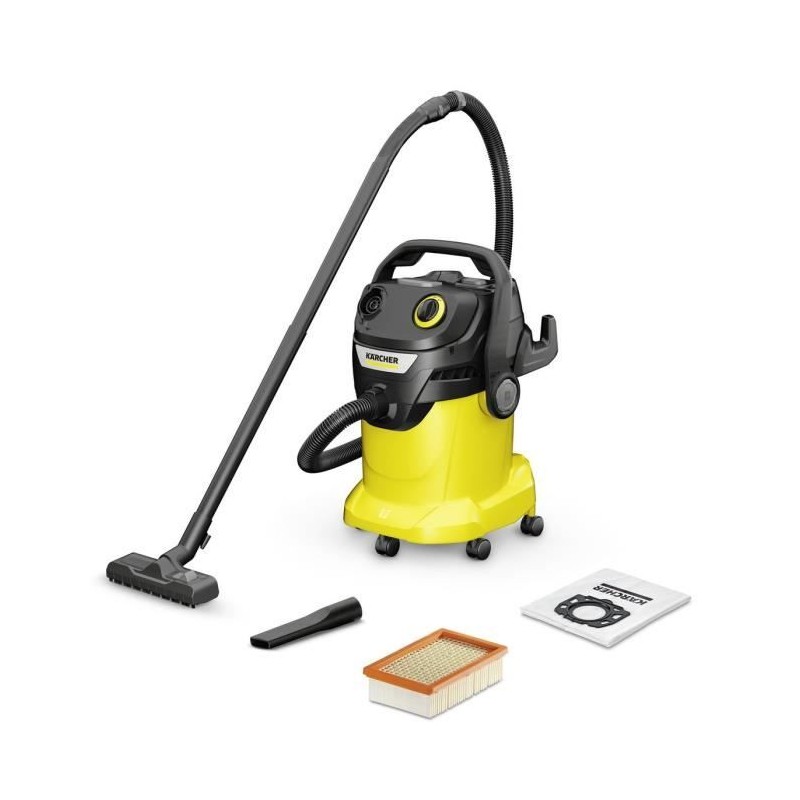 Aspirateur eau et poussiere KARCHER WD 5 S V-25/5/22 - Cuve inox 25 L - 1100W...