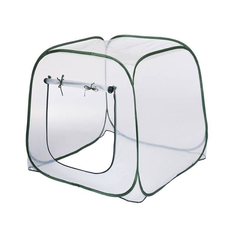 Serre de jardin Pop-Up - NATURE - 100x100x100 cm - PE transparent - Protectio...