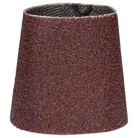 Lot de 3 abrasifs coniques Bosch PRR 30mm G80 pour poncer bois, métal et mati...