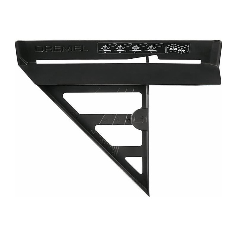 Guide de découpe DREMEL S840 - pour scie compacte DSM20 - découpes en onglet,...