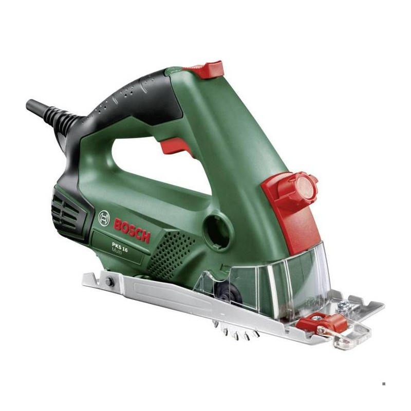 Scie circulaire plongeante BOSCH PKS16 Multi - 400W - 3 lames incluses